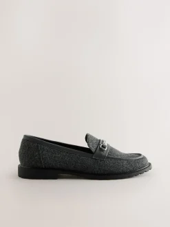Next Gris - Mocassins à bout rond avec quincaillerie Forever Comfort® Online