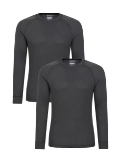 Mountain Warehouse Gris - Talus Mens Thermal Hauts 2 Lot Online
