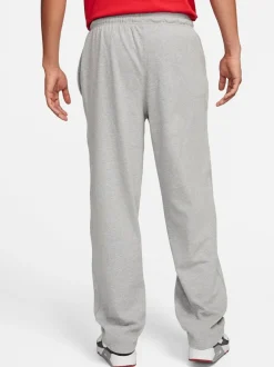 Nike Gris - Vêtements de sport Club Knit Open Hem 100% Cotton Joggers Clearance