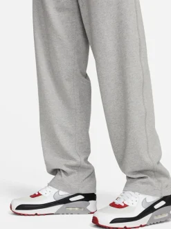 Nike Gris - Vêtements de sport Club Knit Open Hem 100% Cotton Joggers Clearance