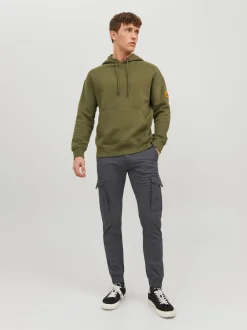 JACK & JONES Gris - Pantalon cargo Clearance