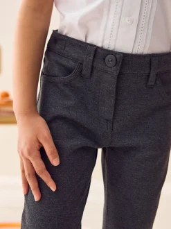 Next Gris - Pantalon d'école skinny extensible en jersey (3-18ans) Discount