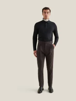 Peckham Rye Gris - Pantalon Smart taille haute Sale