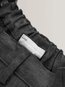 Next Gris - Pantalon scolaire à plis (3-17ans) Discount