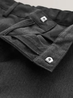 Next Gris - Pantalons d’école Coupe droite (3-17ans)