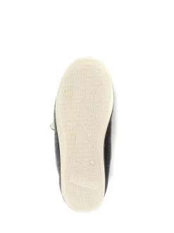 Pavers Gris - femme Chaussons entièrement à fermeture tactile avec semelle permassique Online