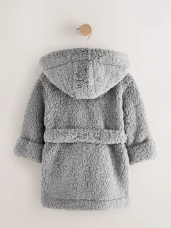 Next Gris - Peignoir en polaire bébé (12mois-8ans) Clearance