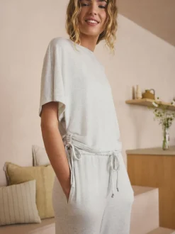 Next Gris - Pyjamas Manche courte confortable New