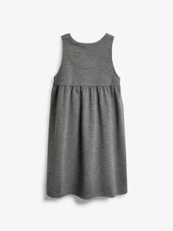 Next Gris - Robe d'école à chasuble extensible en jersey (3-14ans) Best