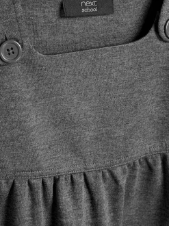 Next Gris - Robe d'école à chasuble extensible en jersey (3-14ans) Best