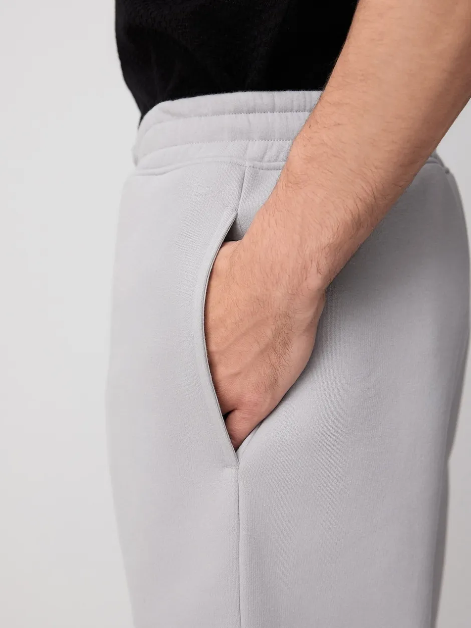 Next Gris - Short à poche zippée en jersey brossé Discount