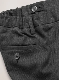 Next Gris - Short d'école à devant plat (3-14ans) Outlet