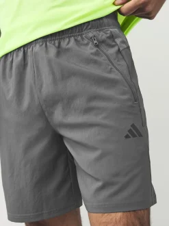 adidas - Short d’entraînement tissé Train Essentials Gris Best