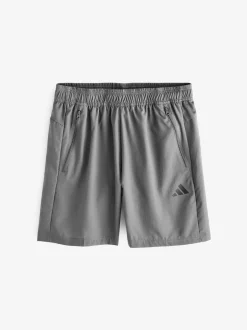 adidas - Short d’entraînement tissé Train Essentials Gris Best