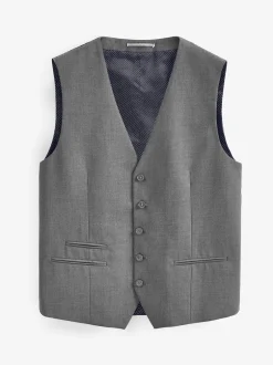 Skopes Gris - Madrid Regular Fit Suit Waistcoat (gilet de costume à coupe régulière)