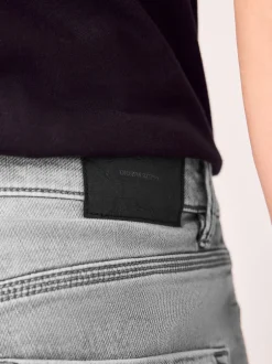 Next - Slim Fit (Slim Fit) - Jeans stretch de confort Gris Online