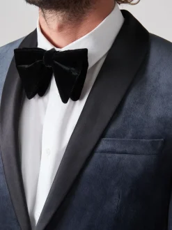 Next Gris - Slim Fit (Slim Fit) - Blazer en velours