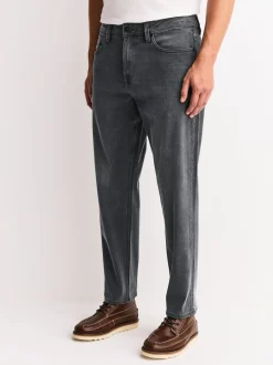 Next - Slim Fit (Slim Fit) - Jean Motionflex Gris Clearance