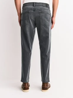 Next - Slim Fit (Slim Fit) - Jean Motionflex Gris Clearance