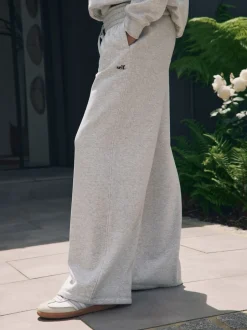 self. - soi-même. Pantalon de jogging coupe large Gris Clearance