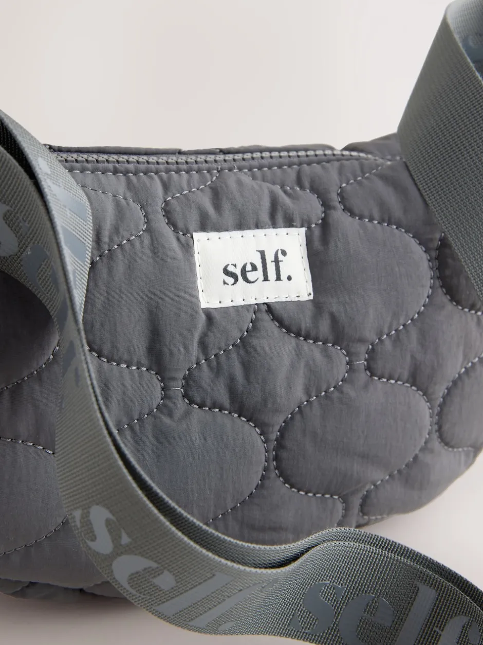 Next Gris - Soi-même. Sac à bandoulière en nylon