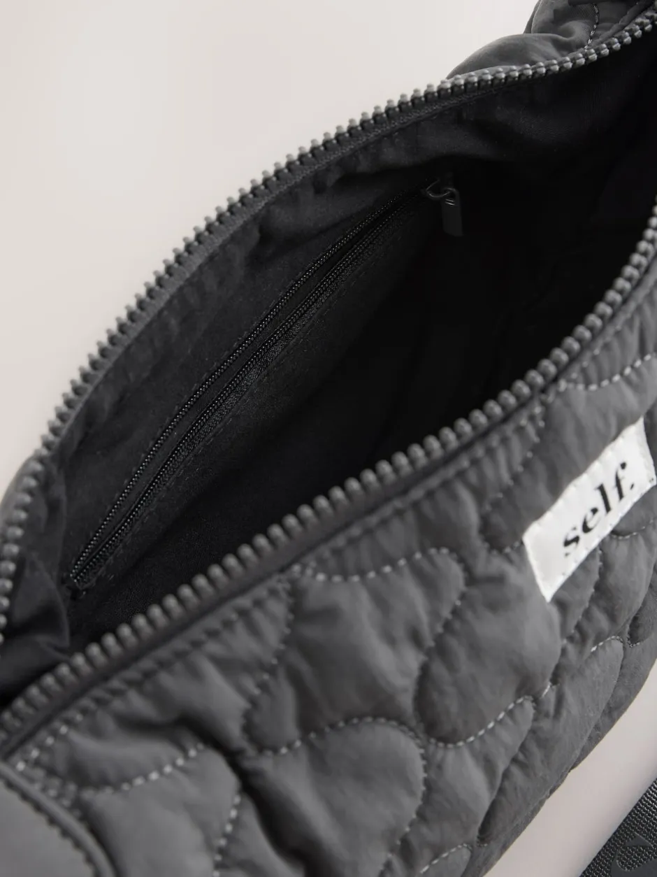 Next Gris - Soi-même. Sac à bandoulière en nylon