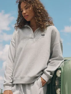 self. Gris - soi-même. Sweat de rugby Hot