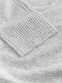 Next Gris - Sweat à capuche en maille de grossesse Outlet