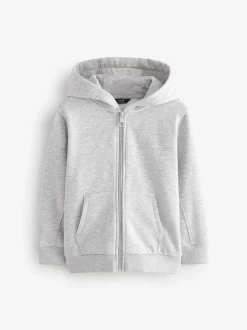 Next - Sweat à capuche zippé (3-16ans) Gris Outlet
