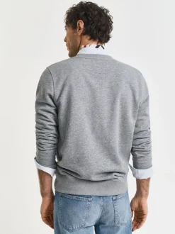 Gant Gris - Sweat Shield à col ras du cou Best