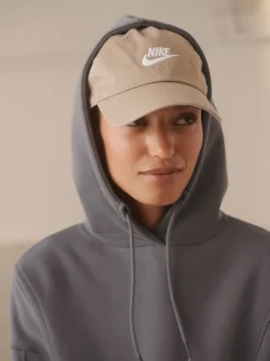 Next - Sweat-shirt à capuche long actif à coutures apparentes ultra-doux avec poches Gris