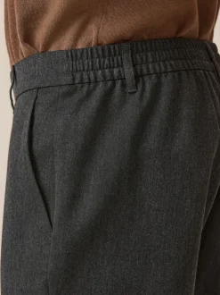 Next Gris - Taille élastiquée Vêtement de survêtement élégant sur le devant uni New