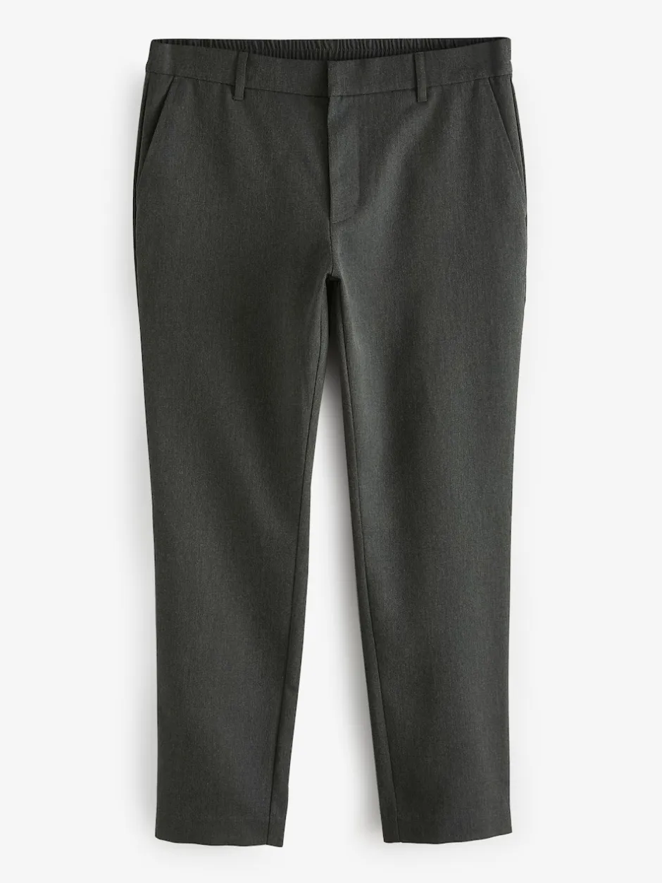 Next Gris - Taille élastiquée Vêtement de survêtement élégant sur le devant uni New