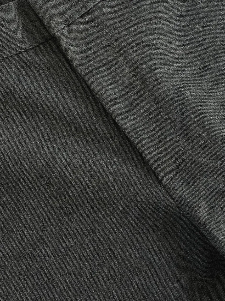 Next Gris - Taille élastiquée Vêtement de survêtement élégant sur le devant uni New