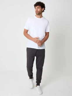 Threadbare - Cotton Blend Joggers Gris Outlet