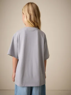 Next Gris - T-shirt graphique oversize Lilo & Stitch (3-16ans) Discount