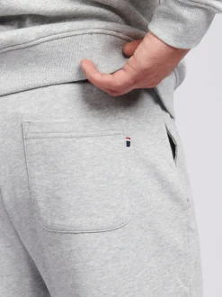 U.S. Polo Assn Gris - US Polo Assn Double Horsemen Sweat homme Shorts 100% coton Online