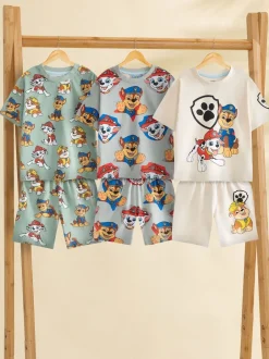 Vanilla Underground Gris - Bluey GARÇON Multicolore Personnage Multi-Pack de 2 Ensemble de Pyjamas à Manches courtes et Shorts Discount