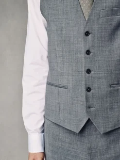 Next Gris - Veste Coupe classique en Blend mélangée Motionflex Sale