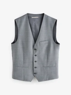 Next Gris - Veste Coupe classique en Blend mélangée Motionflex Sale