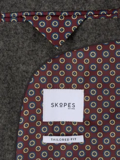 Skopes Gris - Veste de costume texturée Fox habillée Best