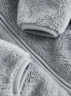 Next Gris - Veste zippée en polaire bébé