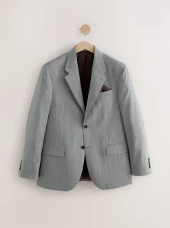 Next Gris - Vestes de Costume Nova Fides Signatures Coupe classique en laine italienne 100%