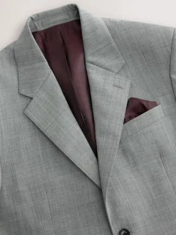 Next Gris - Vestes de Costume Nova Fides Signatures Coupe classique en laine italienne 100%