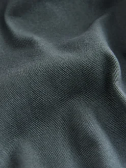 Next Gris anthracite - - Pantalon cargo stretch en coton Coupe fuselée régulière Clearance