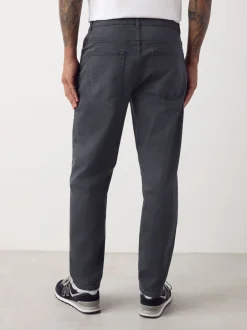 Next - Jeansextensible classique coupe fuselée régulière Gris anthracite Discount