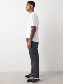 Next - Jeansextensible classique coupe fuselée régulière Gris anthracite Discount