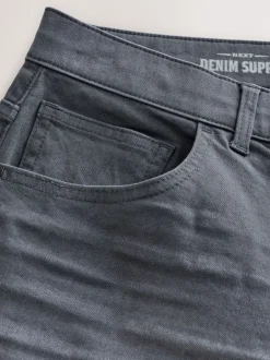 Next - Jeansextensible classique coupe fuselée régulière Gris anthracite Discount