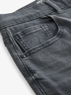 Next - Lit 1 place - Coupe ajustée Classic Jeans extensibles Gris anthracite Clearance