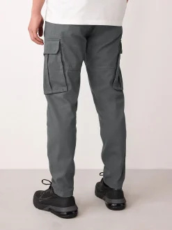 Next Gris anthracite - - Pantalon cargo stretch en coton Skinny Fit (Skinny Fit) Best